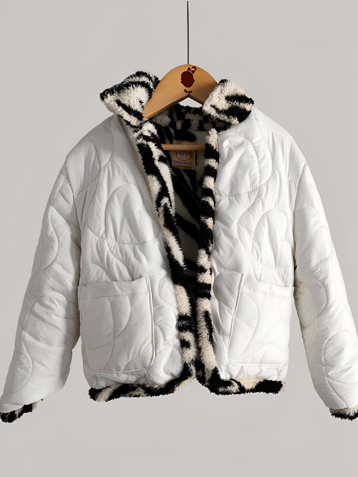 Chaqueta zebra y corazones | Kids